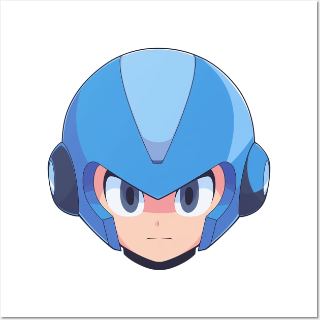 megaman Wall Art by Ninja banana